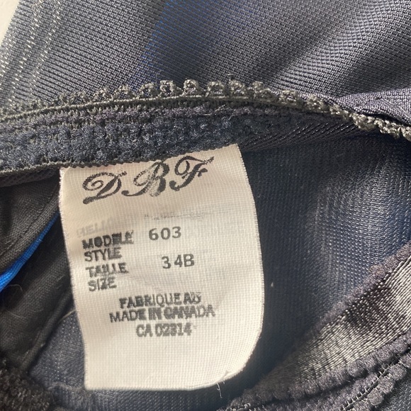 DBF Royal Blue Lace Corset Teddy - Picture 8 of 10